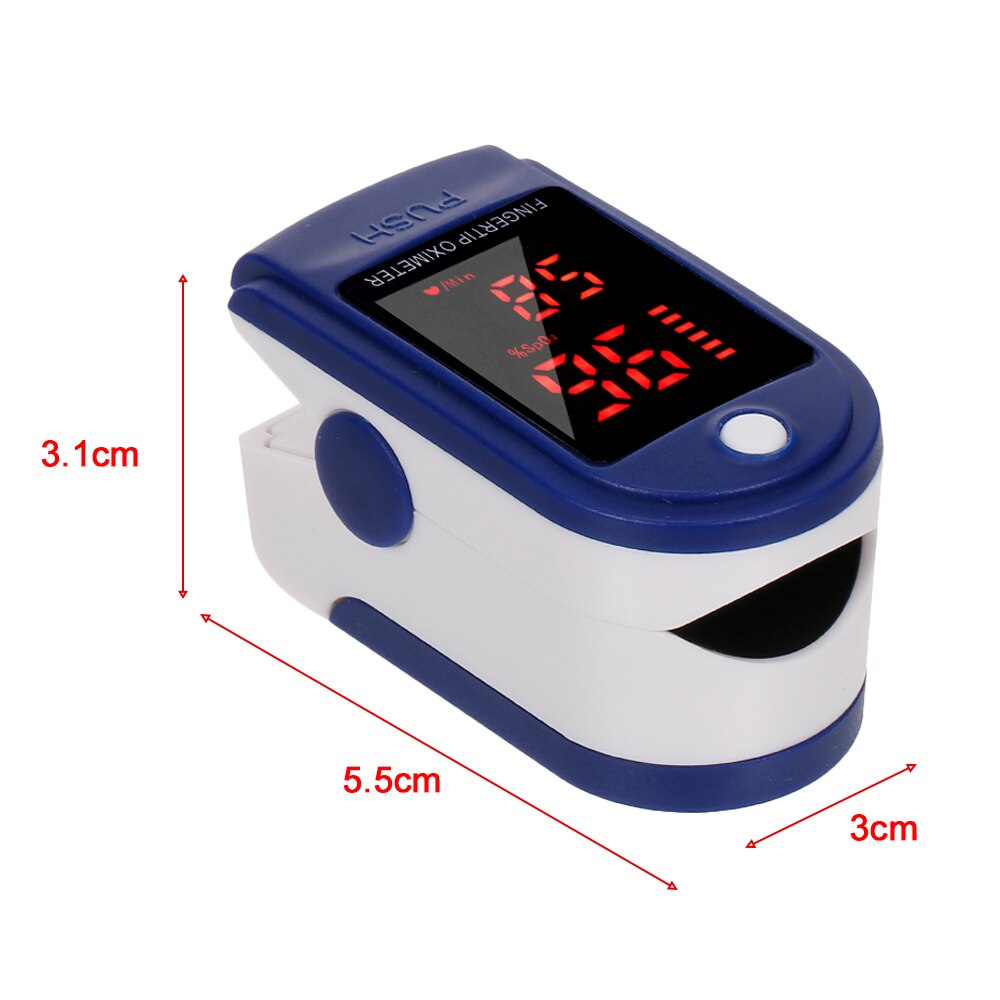 neue Blut Sauerstoff Monitor Finger-pulsoximeter Sauerstoff Sättigung Monitor ohne Batterie innerhalb von 24 stunden
