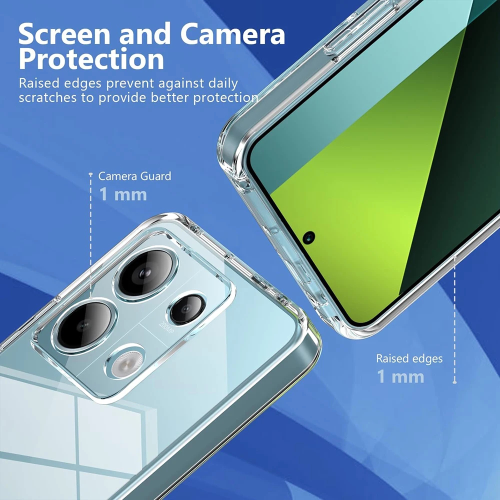 Ultratyndt blødt silikone-etui til xiaomi 14t 14 13 13t 12 12x 12t 12s pro lite ultratransparent krystalklart bagcover