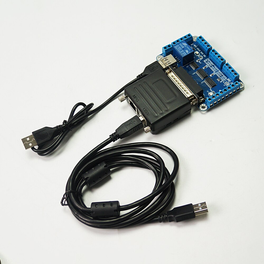 CNC – adaptateur de convertisseur de Port USB vers parallèle LPT MACH3, contrôleur 6 axes, Port parallèle vers USB