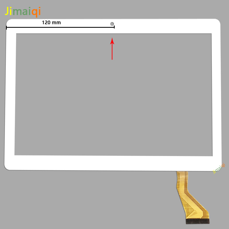 For 10.1&#39;&#39; inch Kingvina-PG1026 tablet External capacitive Touch screen Digitizer panel Sensor Multitouch Kingvina-PG1026-FPC: White middle hole