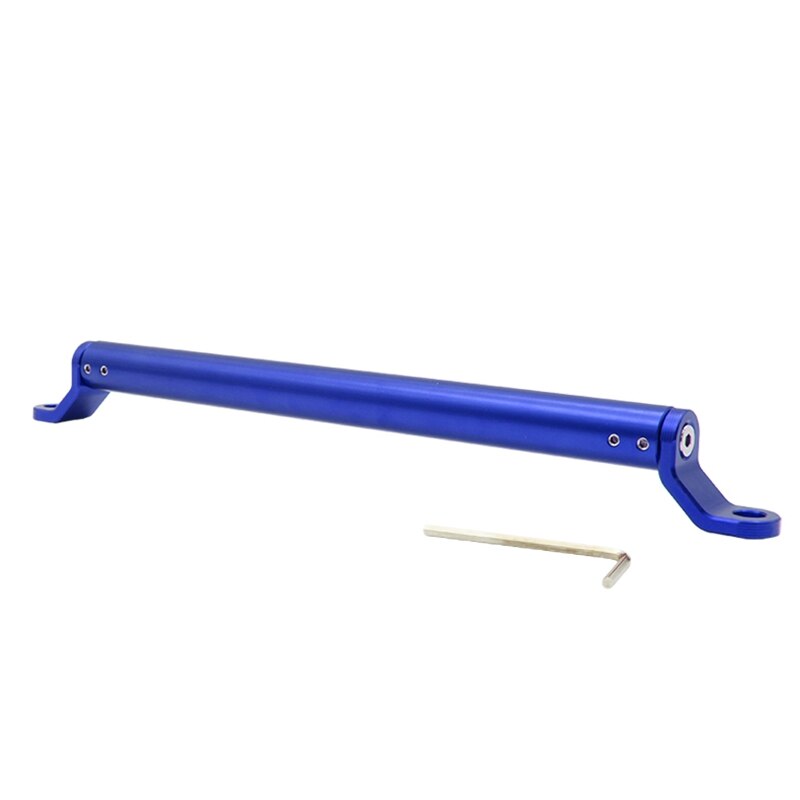 Motorcykel balance crossbar 7/8 styr crossbar 22mm styr styr håndtag balance bar justerbar: Blå