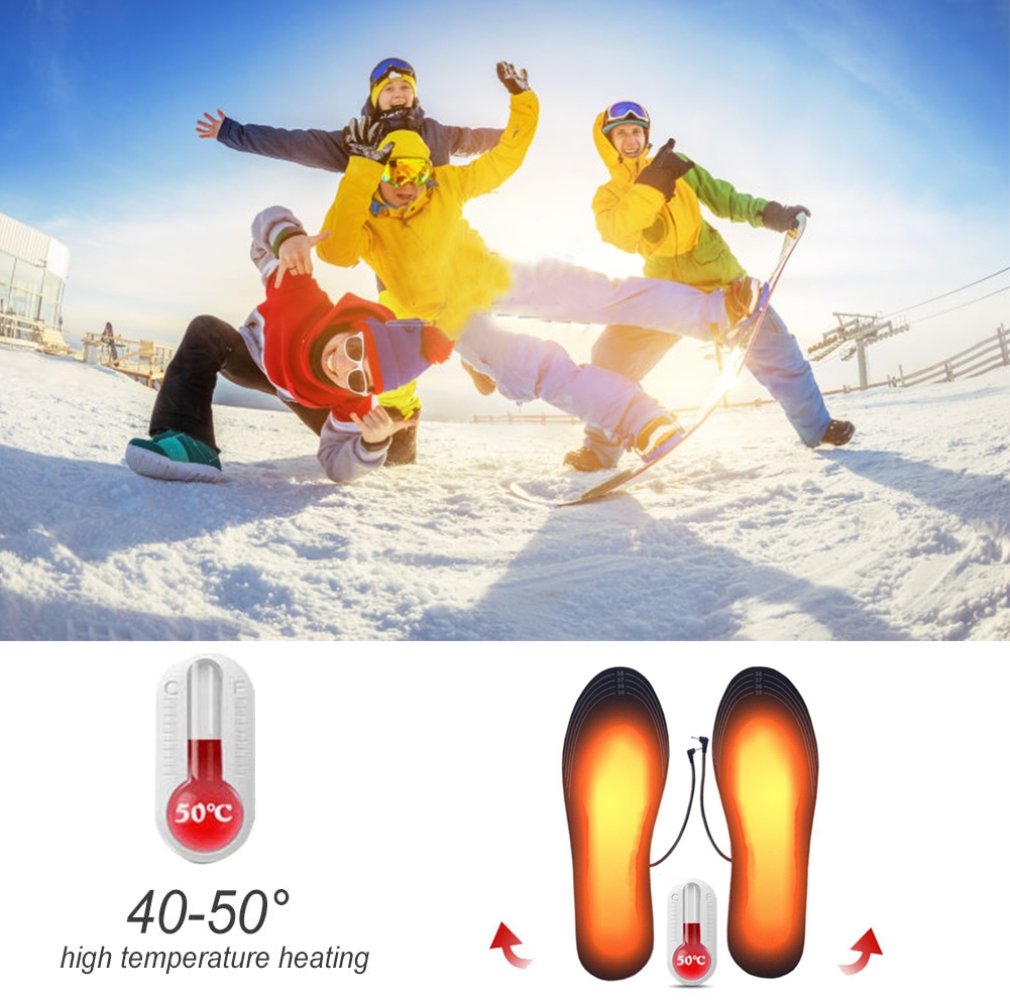 Podgrzewany elektrycznie Inhole na wolnym powietrzu USB ogrzewanie na podczerwień wkładka zimowa elastyczny podgrzewany elektrycznie wkładka wędkarska