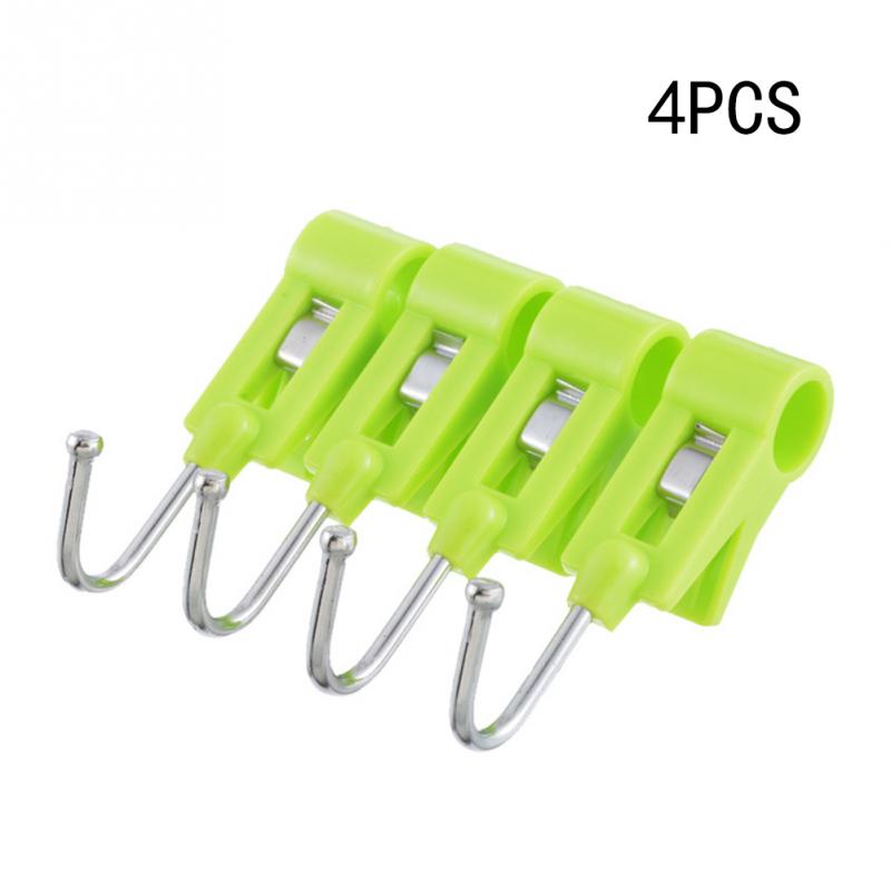 4 stuks Plastic Strandlaken Clips Quilt Clips laken Wasknijpers ondergoed Clips Winddicht Wasknijpers