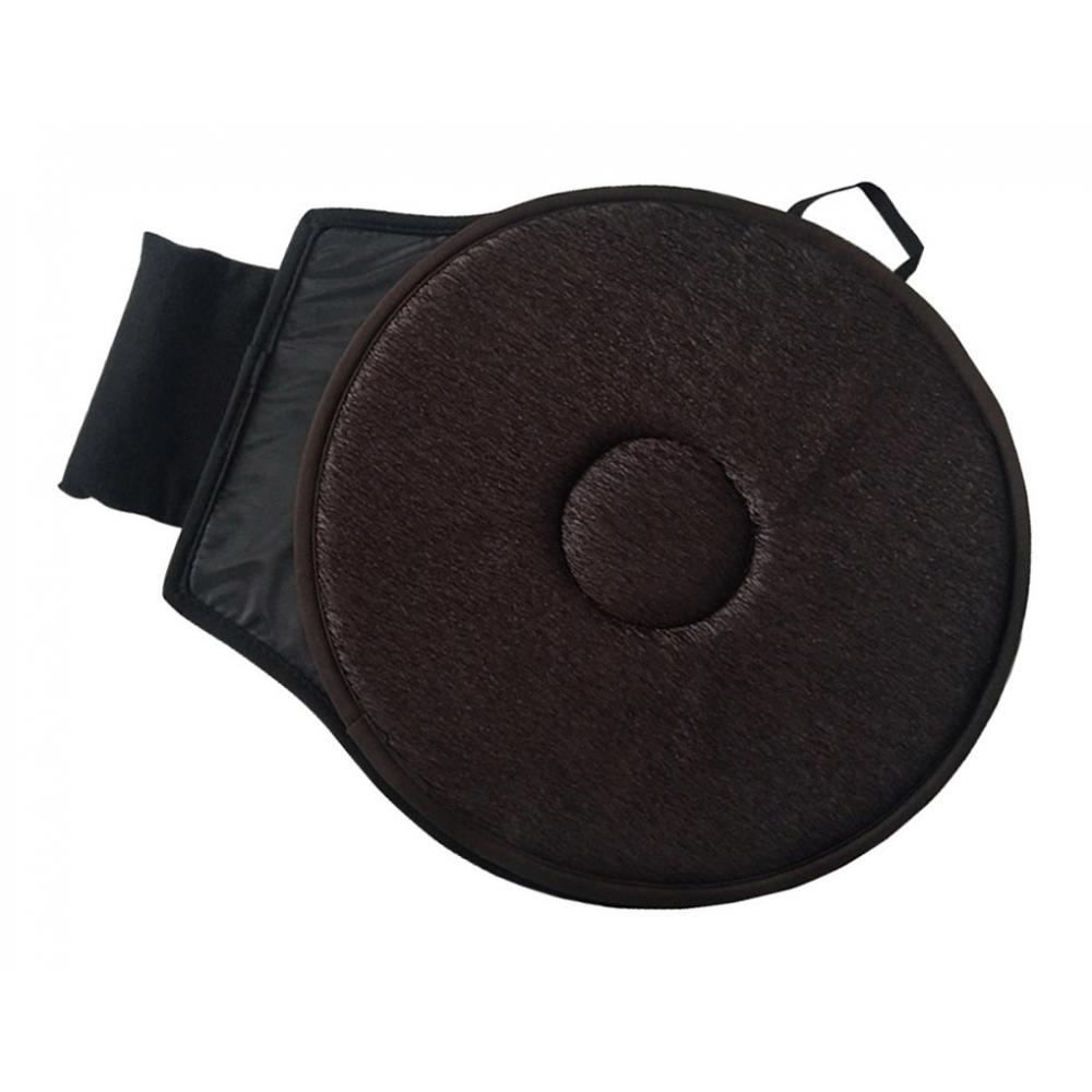 Deluxe Padded 360 degree Swivel Seat Cushion for Chair Car w/Washable Cover: Coffee