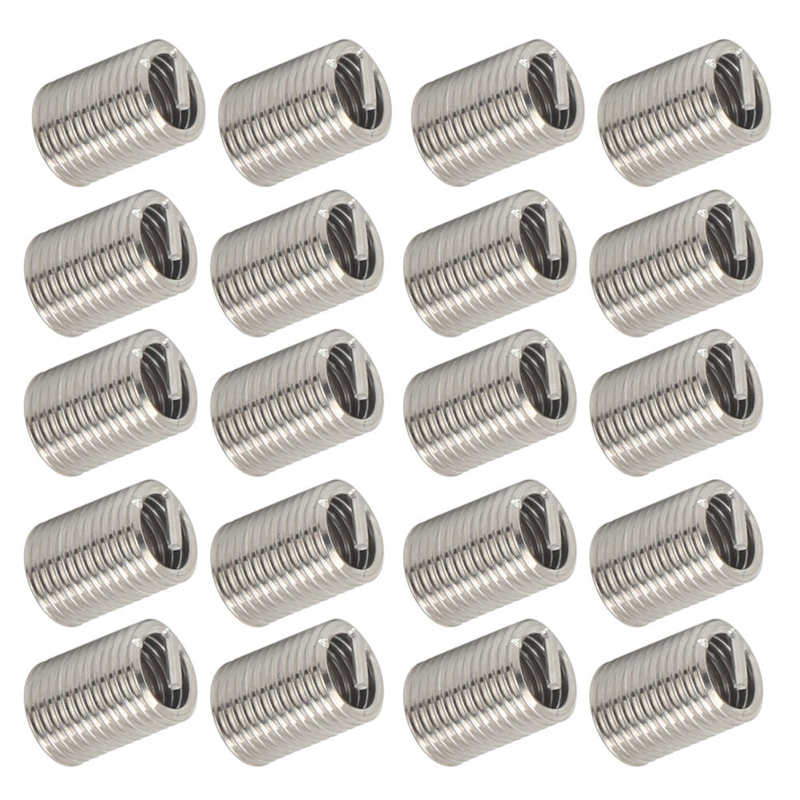 Draad Schroefdraad Mouwen Draad Reparatie Inserts Staaldraad Draad Moer M5x0.8