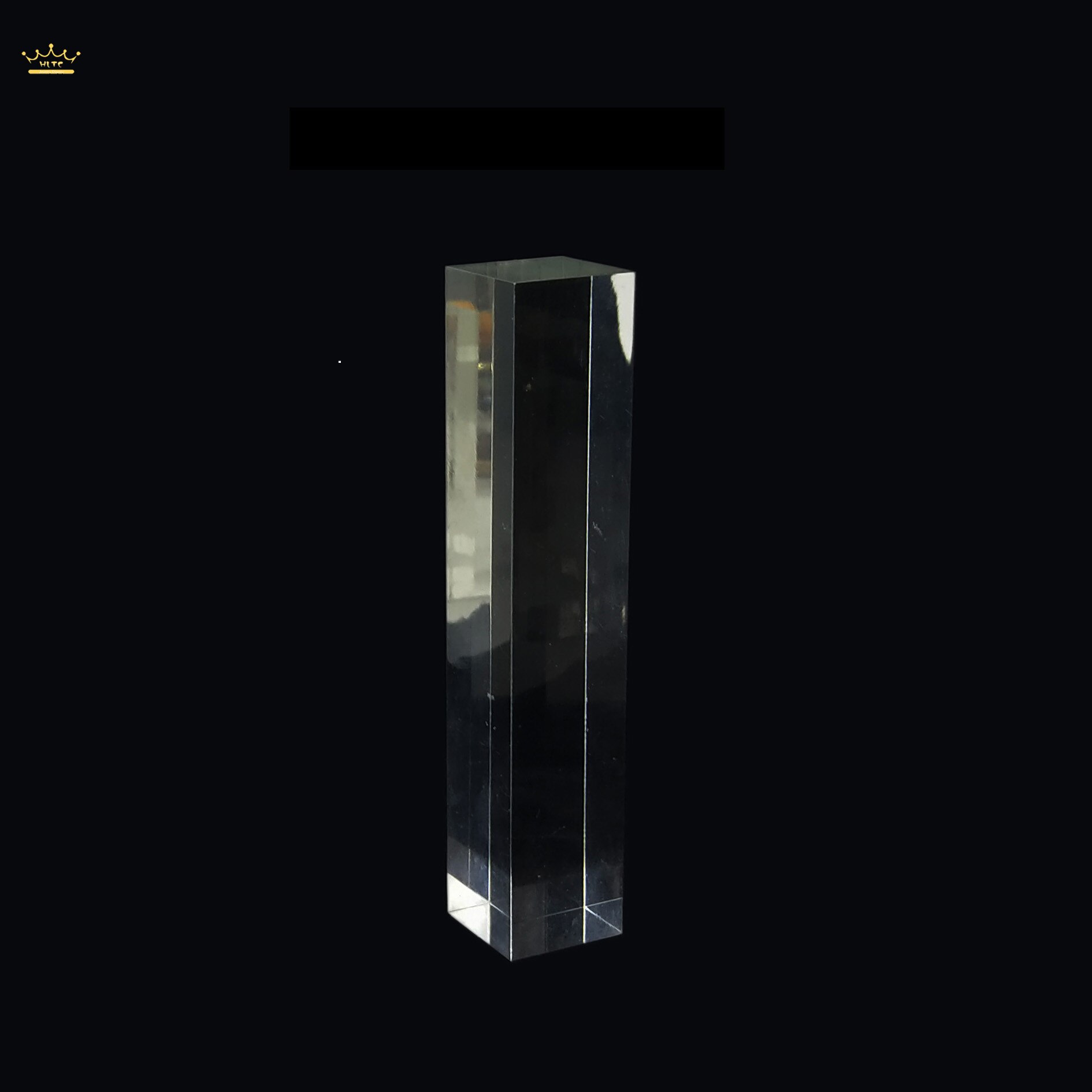 Column transparent acrylic square jewelry display ring earrings booth