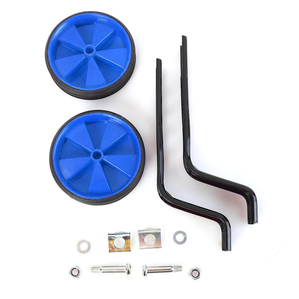 1 Pair Bike Stabilisers Auxiliary Training Wheels Children Bicycle Stabilisers Cycling Parts for 12-20 inch MTB Bike Universal