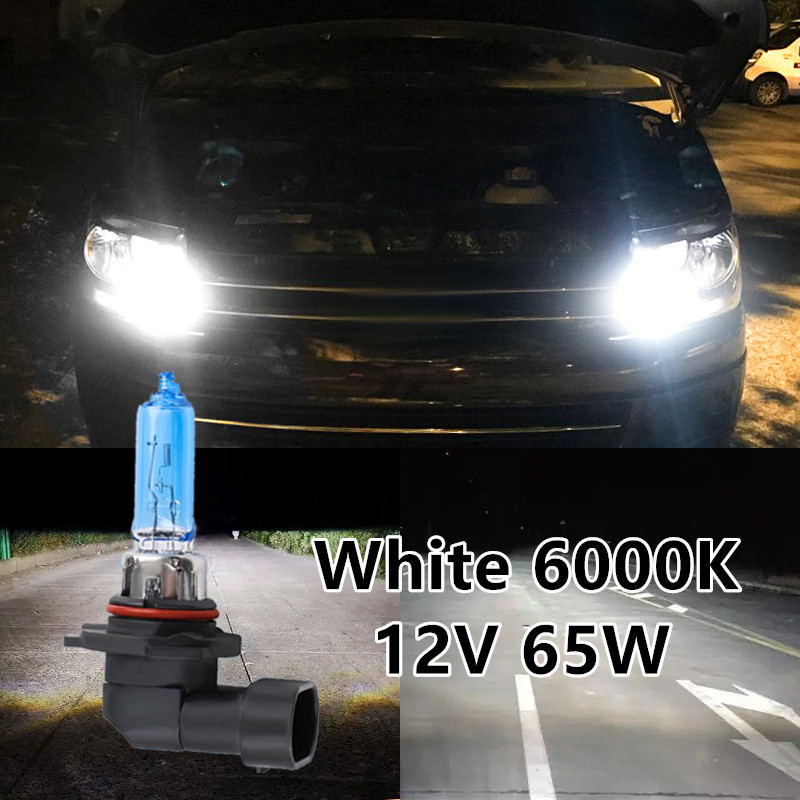 1PC Super Witte Halogeenlamp 9005 HB3 Auto Head Light Bulb 6000K 12V 65W Koplamp Parking Halogeen Led lampen Licht