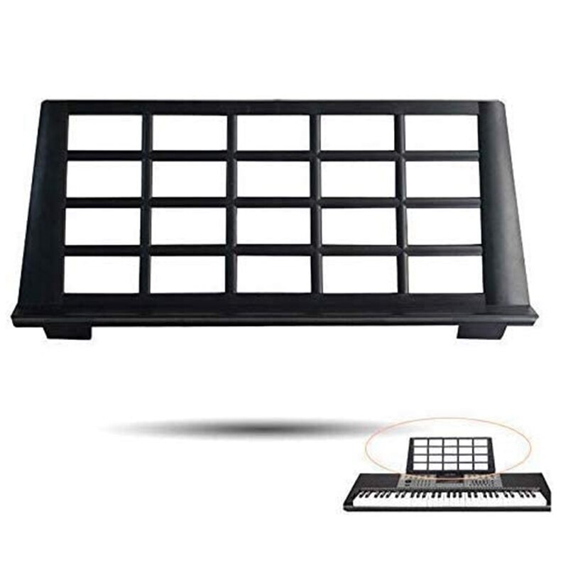 Keyboard musik score stand ark musikinstrument dele bærbar holdbar holder egnet