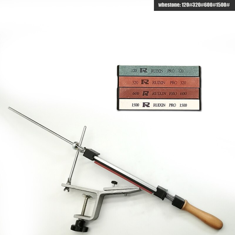 Fixed Knife Sharpener Sharpening stone Kitchen Sharpening system Angle Honing Diamond Grinder 120-10000# Whetstone: 4yuan