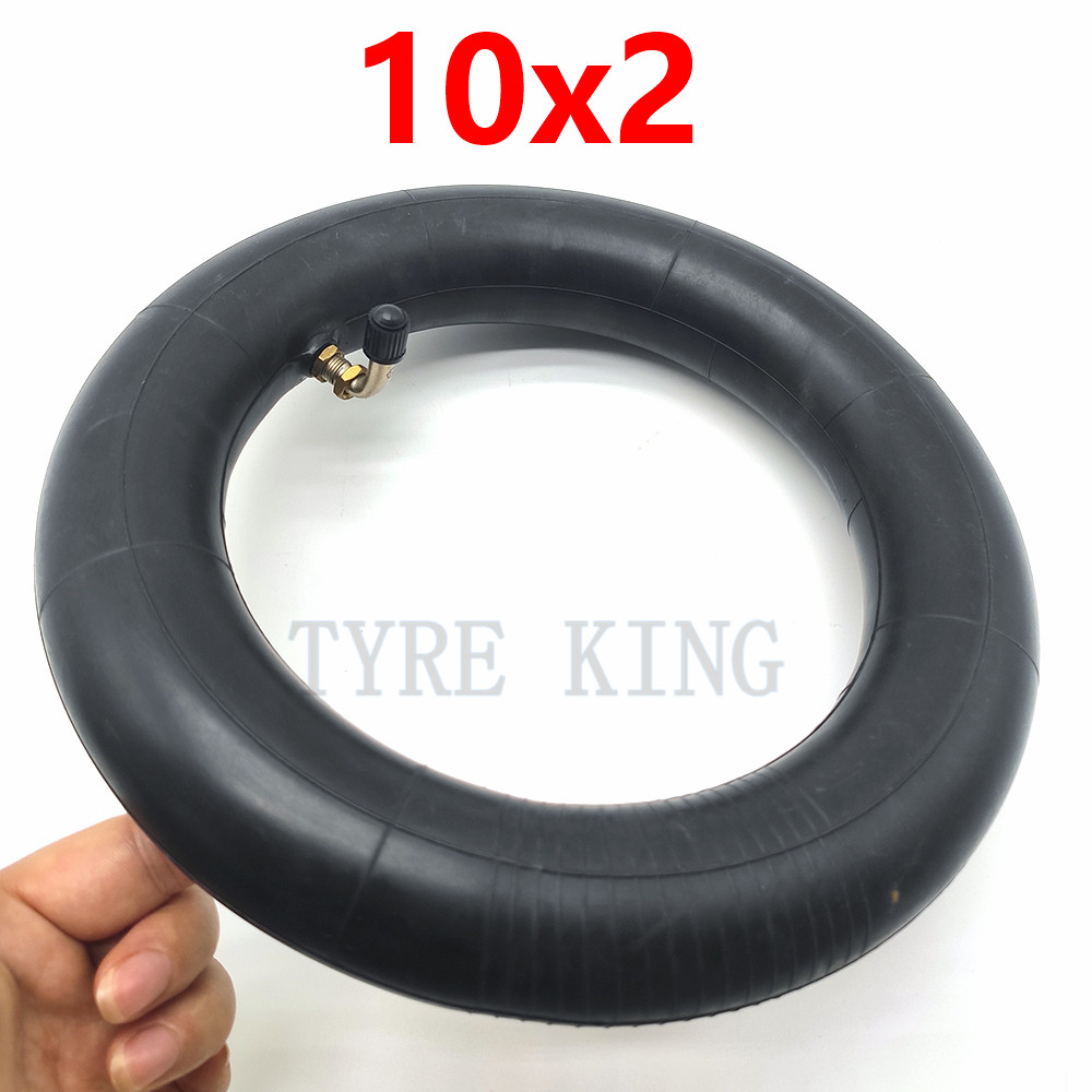 10x2 neumático interior 10*2 tubo interior para Scooter cochecito niños bicicleta Schwinn Roadster triciclo ruedas traseras válvula doblada