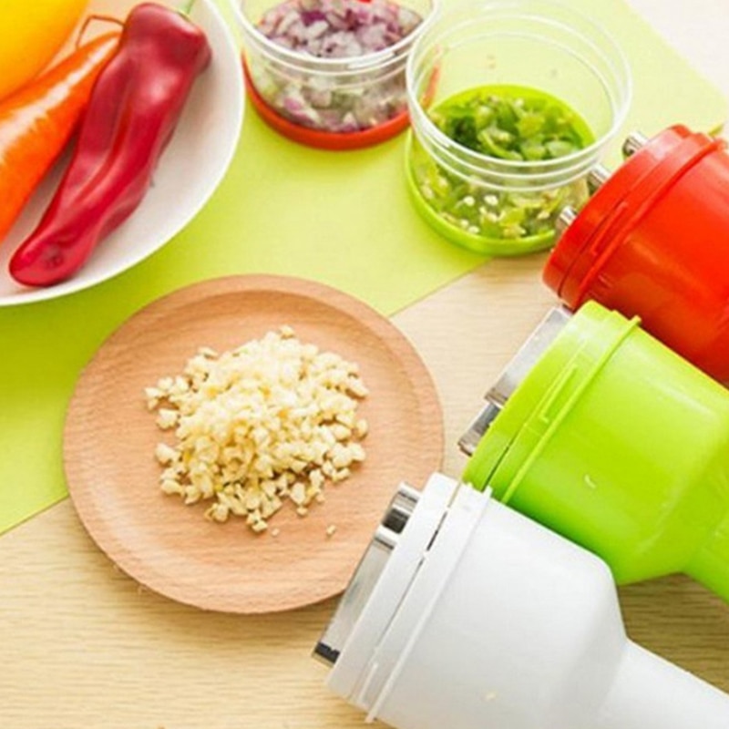Onion Hand Chopper Pressure Garlic Onion Cutter Slap Chop Vegetable Helicopter Tomato Crusher Fruit Vegetable Tool Slicer Gadget