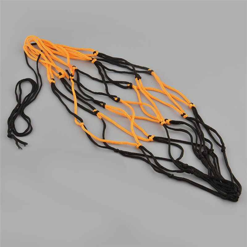 Mesh bold bærende net bold opbevaringstaske sportsværktøj fodbold fodbold volleyball net udendørs holdbar nylon basketball nettaske