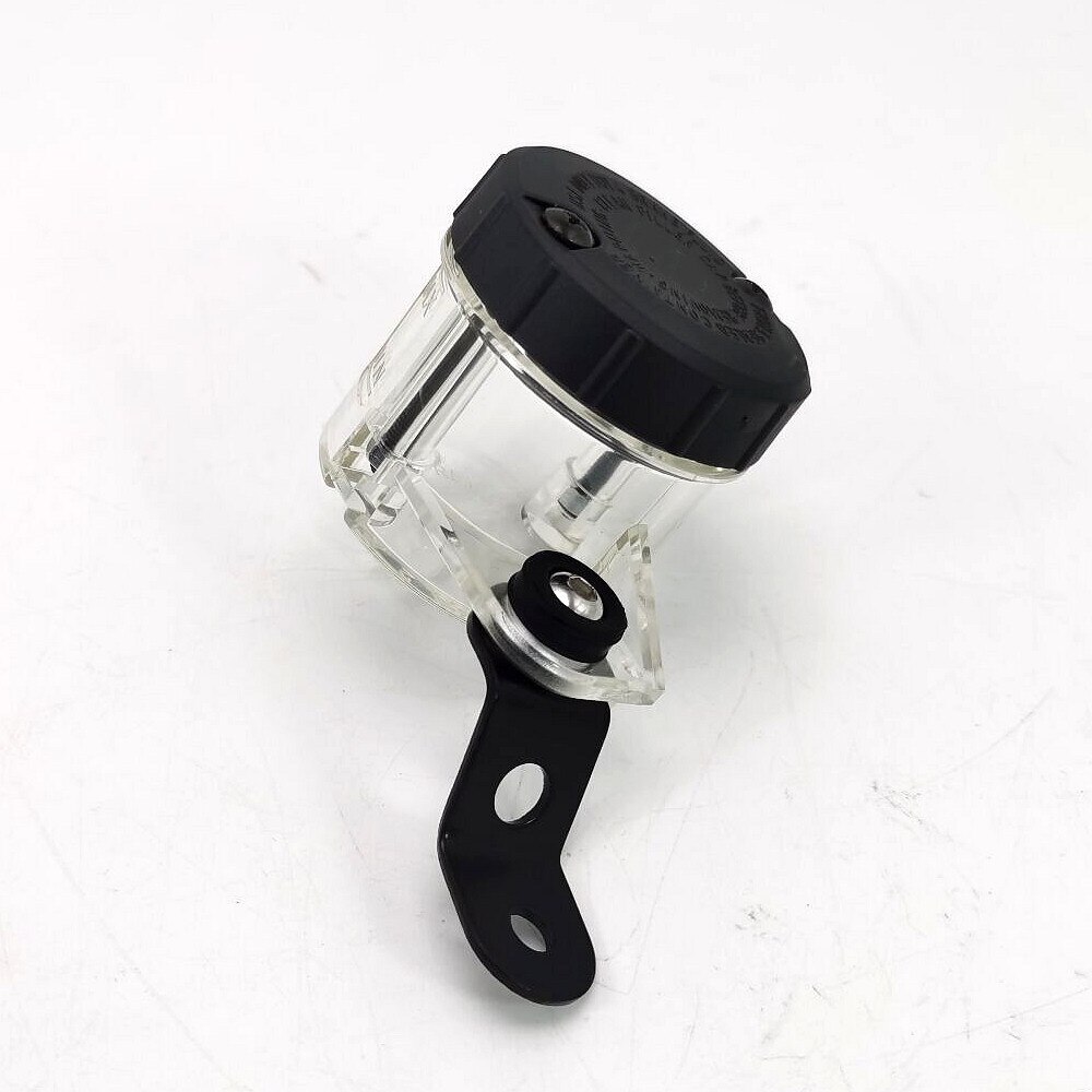 Depósito de freno delantero de motocicleta, botella de líquido de embrague, tanque de aceite de cilindro maestro para Honda, Yamaha, Suzuki, Kawasaki, Chopper, Bobber