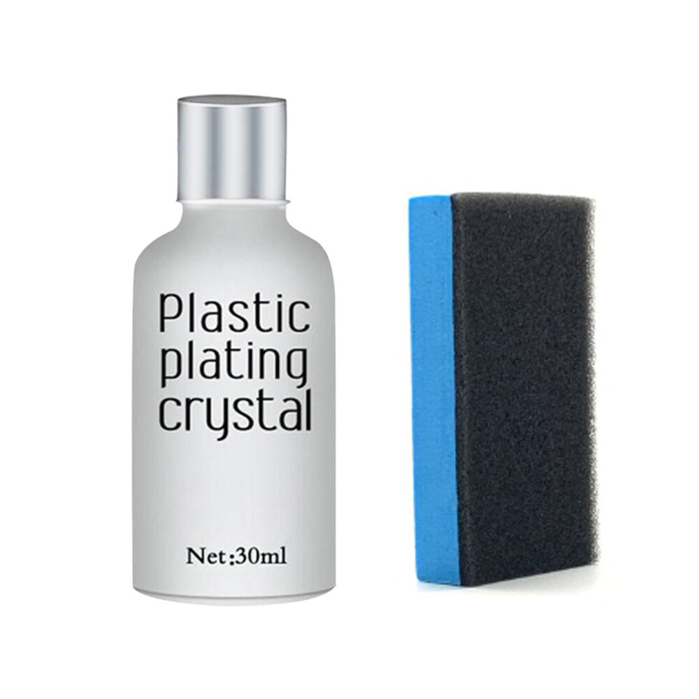 Agente di vetro di cristallo di placcatura di ristrutturazione nano di plastica per illuminare il rivestimento di riparazione del cruscotto dell'automobile rivestimento di retrovisore di ossidazione: 30ml e brush