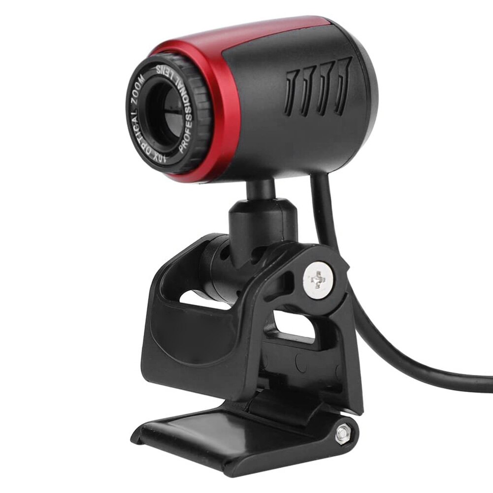 10MP HD USB 2.0 Web Camera Live Video High Definition Portable Webcam with MIC for Household Computer Accessories