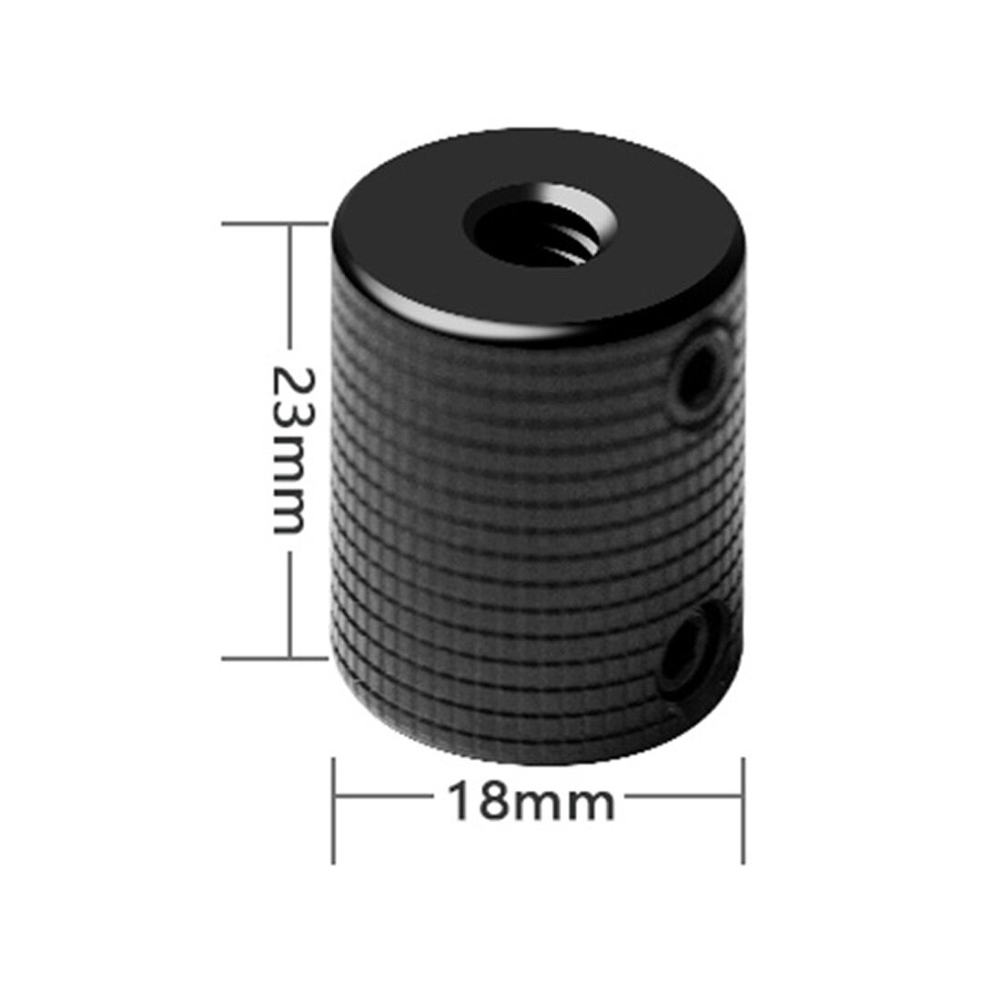 23Mm Aluminium Legering 1/4-1/4 Vrouwelijke Statief Adapter Schroef Mount Voor Magic Arm Photo Light Stand Statief 1/4 "Schroef Converter