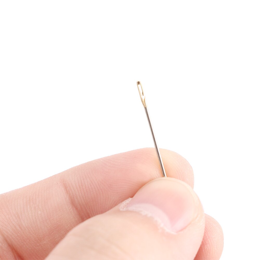 Assorted Sizes Self-threading Hand Sewing Needles Simple Easy Thread Embroidery Tool Hand Sewing Needle Without Threading