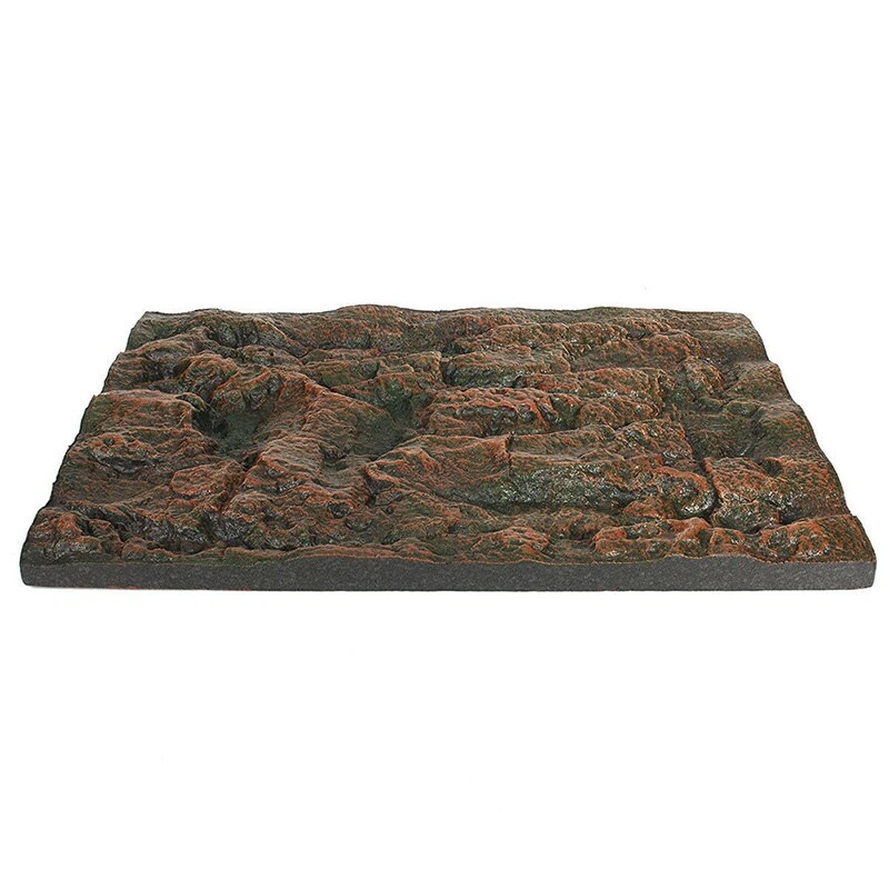 1pc 60 x 45 x 3cm Aquarium Foam Rock Stone Fish Tank Background Wall 3D ReptileTerrarium Vivarium