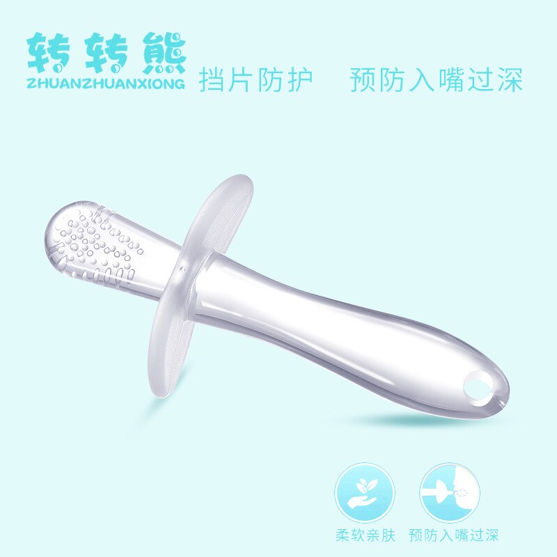baby molaren stok silicagel tandheelkundige lijm voor baby zachte molars baby kauwen gumrattle stok