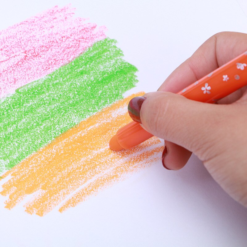 Oil pastel sticks /children 12/18/24/36/48 color washable crayon oil pastel sticks / art supplies / painting supplies