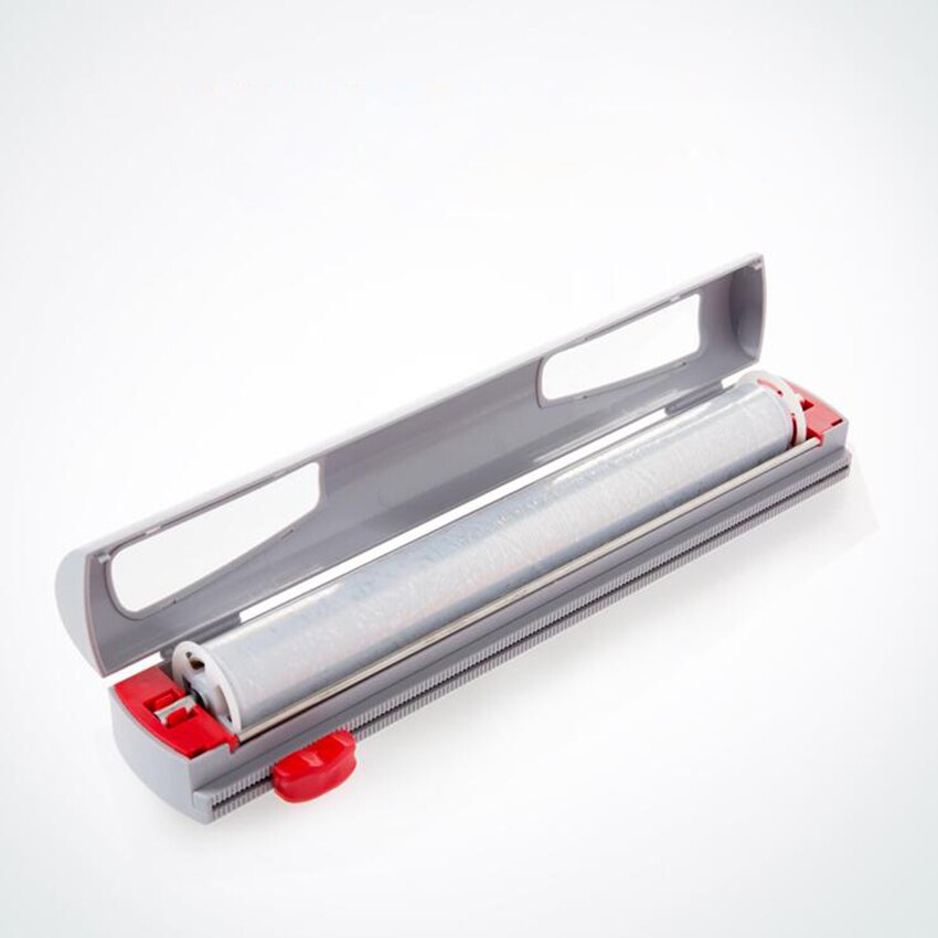 Plastic cutting box Kitchen artifacts gadget Safety film box plastic cutting paper