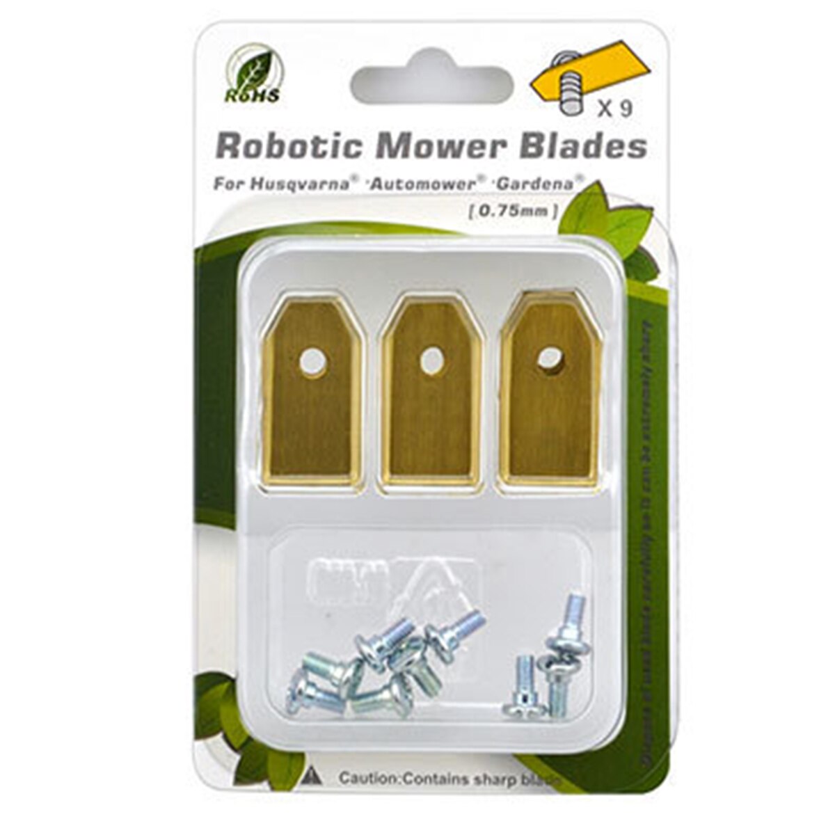 Roboter-Klingen Set 15-teilig - Ersatz Für Belrobotic Mäher