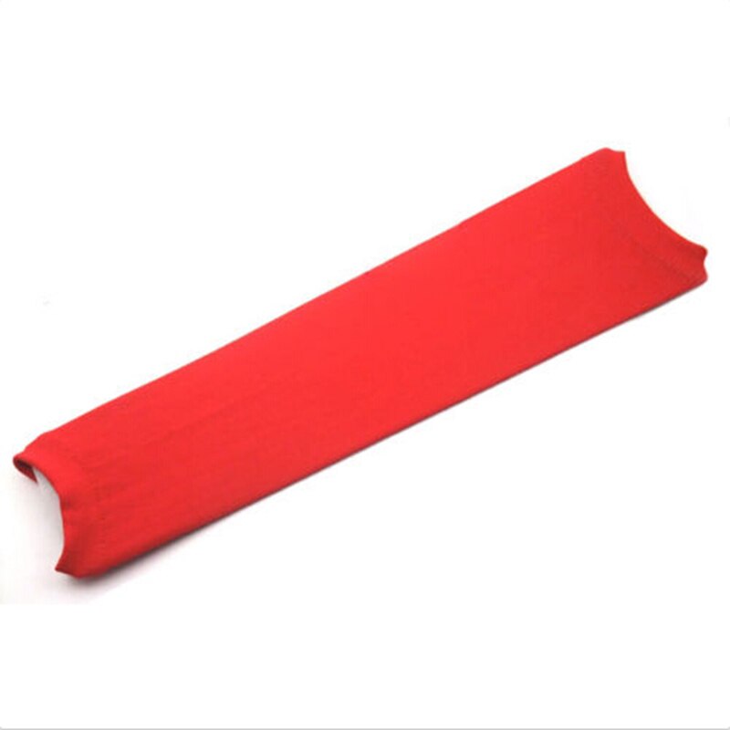 Baseball Golf Basketball Sport Shooting Sleeve Stretch Wristband Arm Band Sleeve Sport Sun UV Protection Armwarmers 1PC: Red