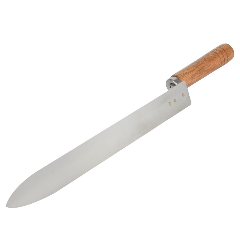 Honey Uncapping Knife - 33cm Long - Stainless Steel Blade - Wood Handle - Beekeeping Tool