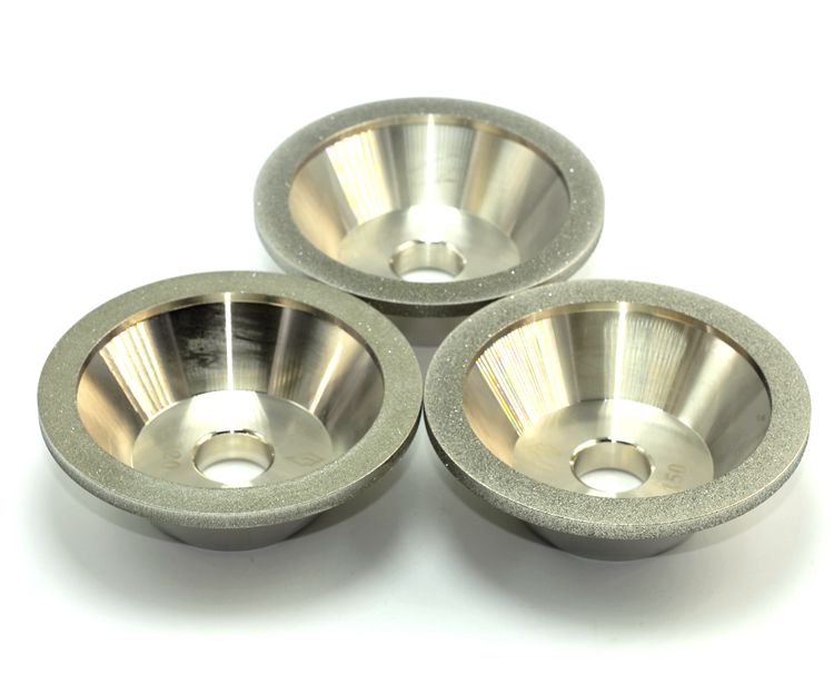 Disques de meulage en diamant, diamètre extérieur 100mm, pour coupe en acier au tungstène, accessoires d'affûtage