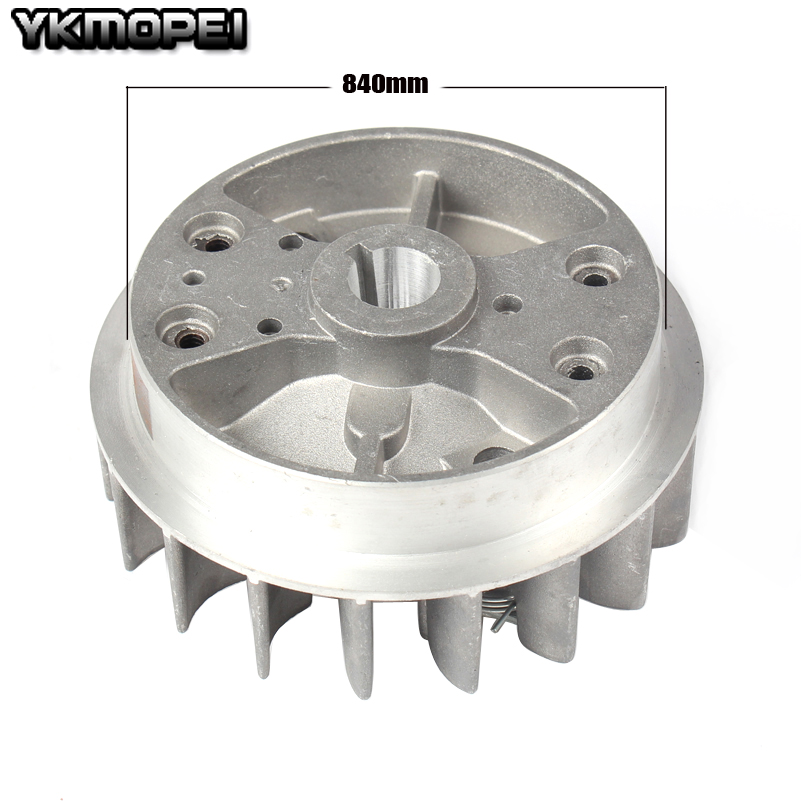 Volano di avviamento a strappo per motore a dovuto tempi 47cc 49cc mini Moto tasca sporco bicicletta ATV Quad andare Kart Moto Minimoto