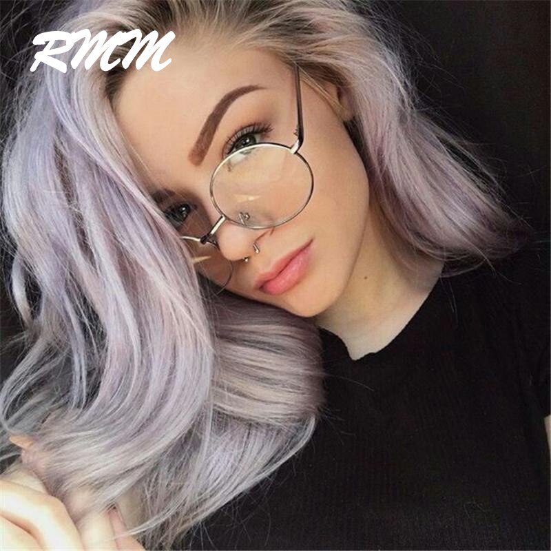 simple unisex round Plain glasses for men women Metal frame glasses for wedding party eyeglasses Spring hinge