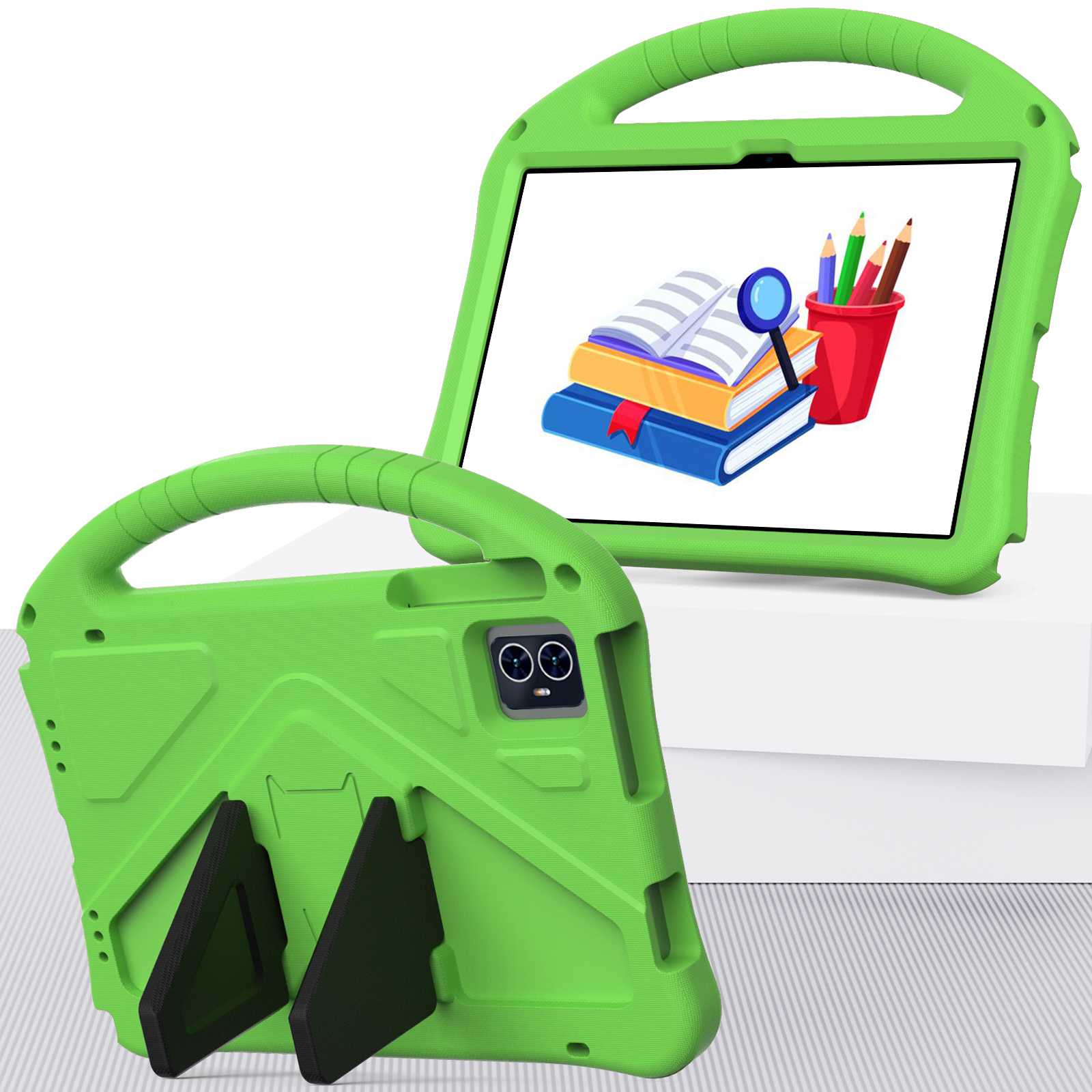 Til acer iconia tab  m10 10.1 " tablet-pc-etui, børnesikkerhed, stødsikkert eva-skum, bærbart cover med bagstøtte: Andet