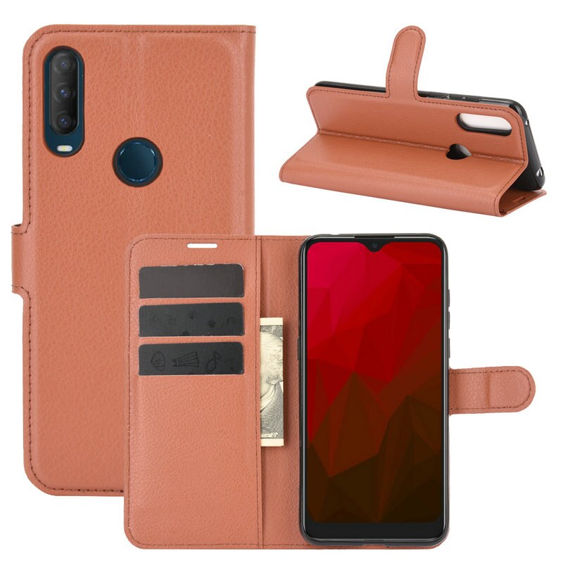 Para Vodafone Smart V11 funda abatible de cuero para Vodafone Smart V11 funda de teléfono con soporte