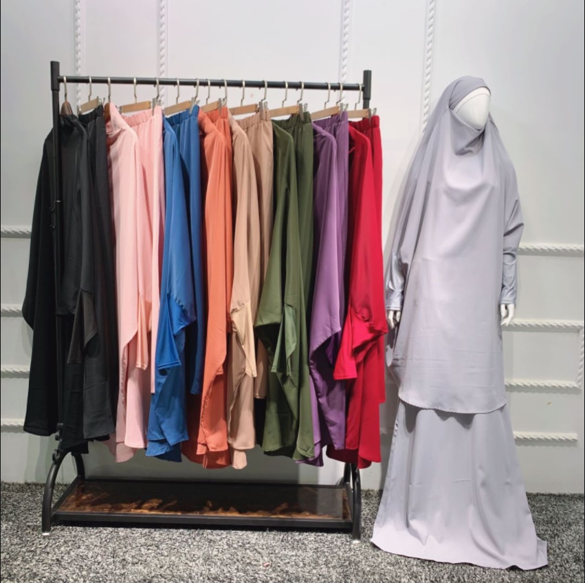Ramadan eid muslimi rukous vaate mekko naiset abaya jilbab hijab pitkä khimar -kylpytakki abayas islam vaatteet niqab djellaba burka