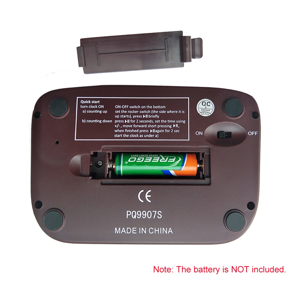 Digital Chess Clock Count Down Chess Timer with Alarm Electronic Board Game Bonus Competition Master Tournament