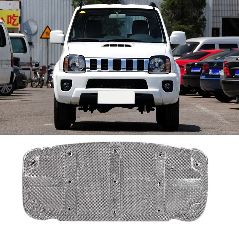 Sound Heat Insulation Cotton Car Engine Hood Heat Insulation Sound Deadener Pad for Suzuki Jimny 2007 Accessories