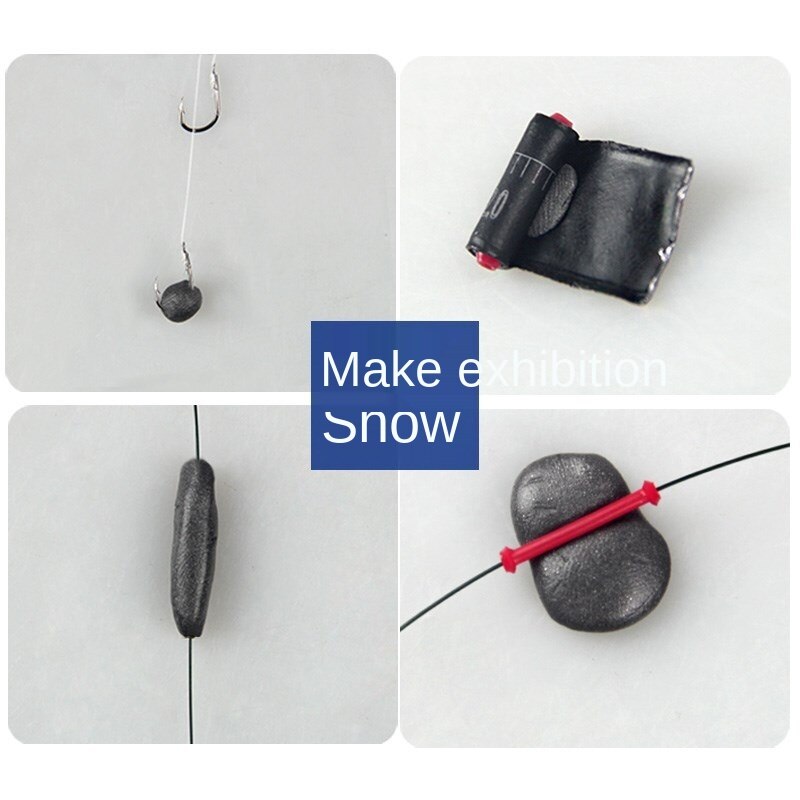 Karppikalastusmateriaali volframi kitti pehmeä sinker chod rig letku leadcore perhokalastus viehe karppi syötit paino 5/12/18/20/25g