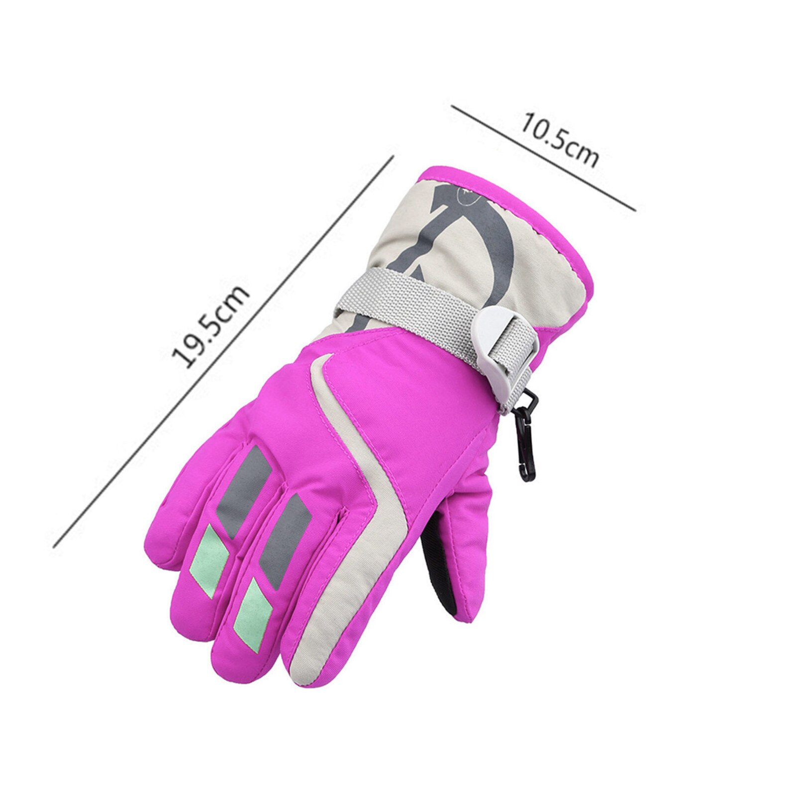 freundlicher Ski Handschuhe Winter Warme Futter Wasserdichte Warme Baumwolle Handschuhe Schnee Einstellbare Winddicht Kalten Touchscreen freundlicher draussen Handschuhe
