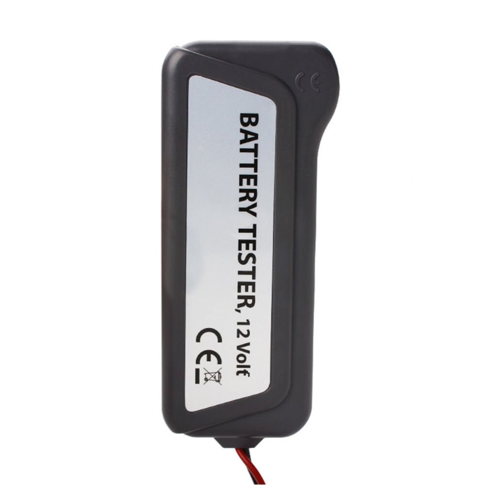 Digital 12V Car Motorcycle Battery Alternator Tester With 6 LED Lights Display Car Vehicle Battery Testing Tool Directx