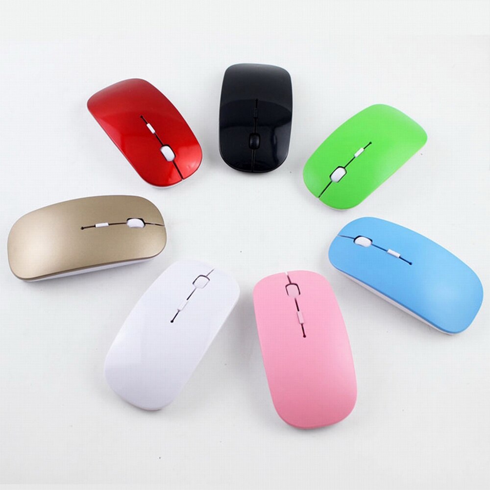 2.4 GHz USB Wireless Cordless Mouse Portable Optical Scroll Mice Office Home Mini Mouse for PC/Laptop/Computer