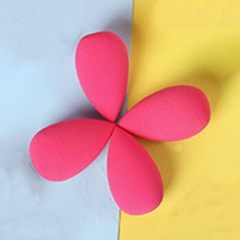 Mini Makeup Egg Small Makeup Egg Sponge Puff Cute Makeup Egg Makeup Sponge Cosmetic Puff Make Up Blender Soft Makeup Tool Set: 1pc Rose Red