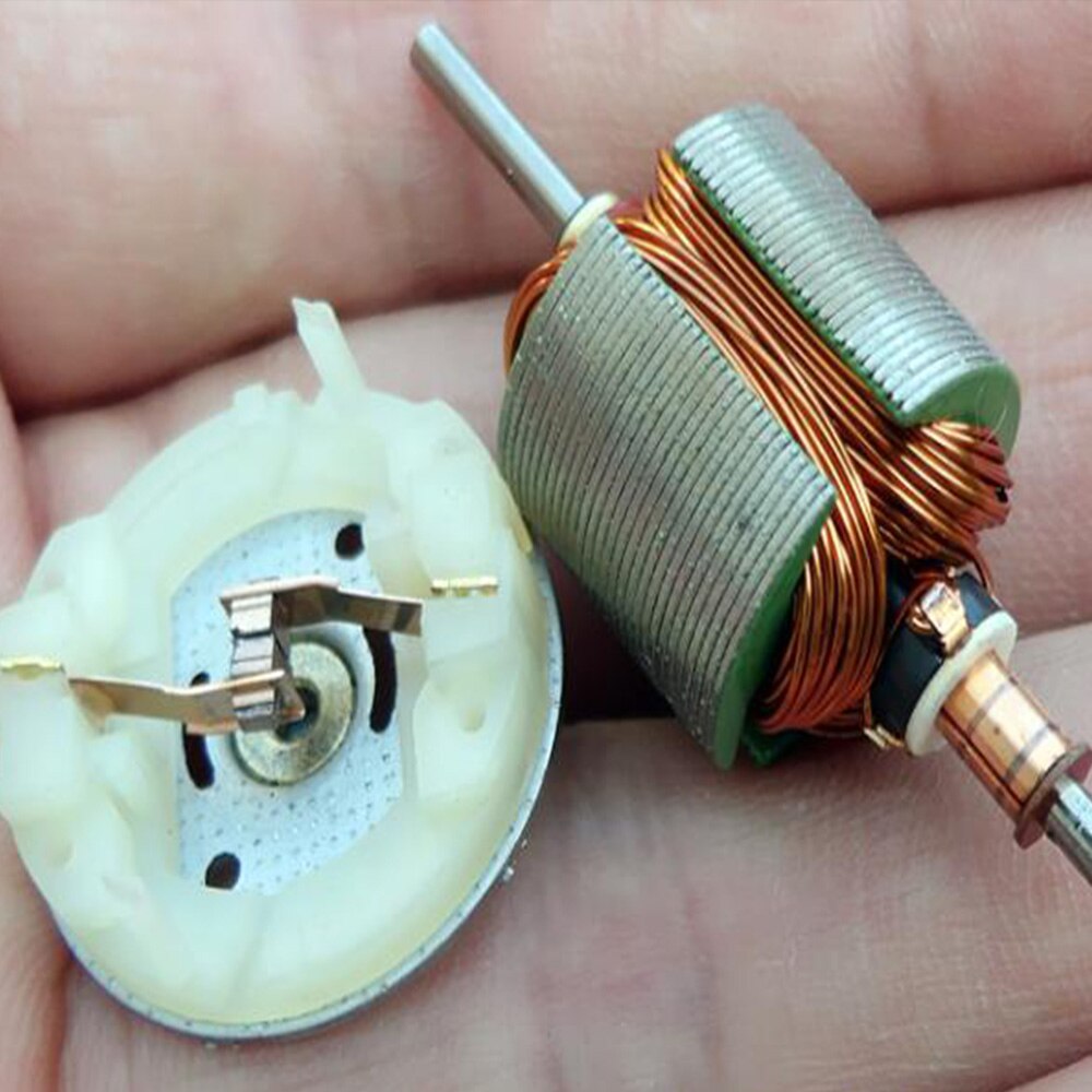 Standard Micro RS370 370 Motor DC 6V 7.2V 9V 12V Volt 33600RPM High Speed Strong Magnetic Power High Torque Electric Machinery