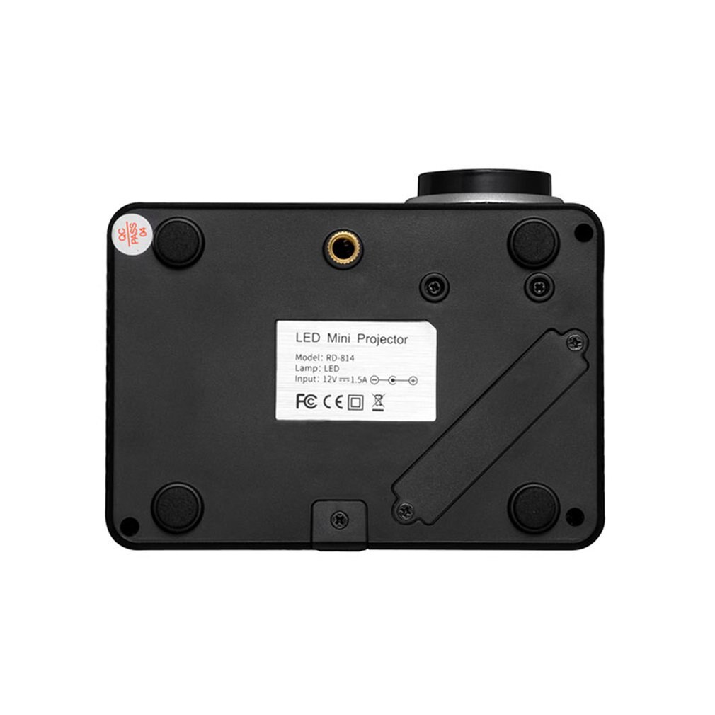 Full HD LED Projecto 1920 X 1080 1080P USB Audio Portable Cinema Projector Home Media Video Player AV Practical Projector