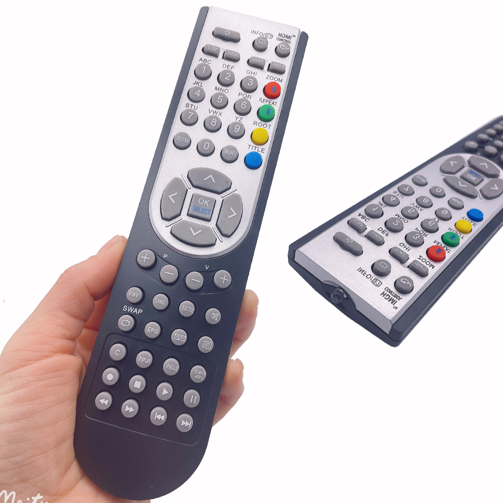 RC1900 Mando a distancia para televisor OKI 16, 19, 22, 24, 26, 32 pulgadas,37,40,46",V19,L19,C19,V22,L22,V24,L24,V26,L26,C26,V3