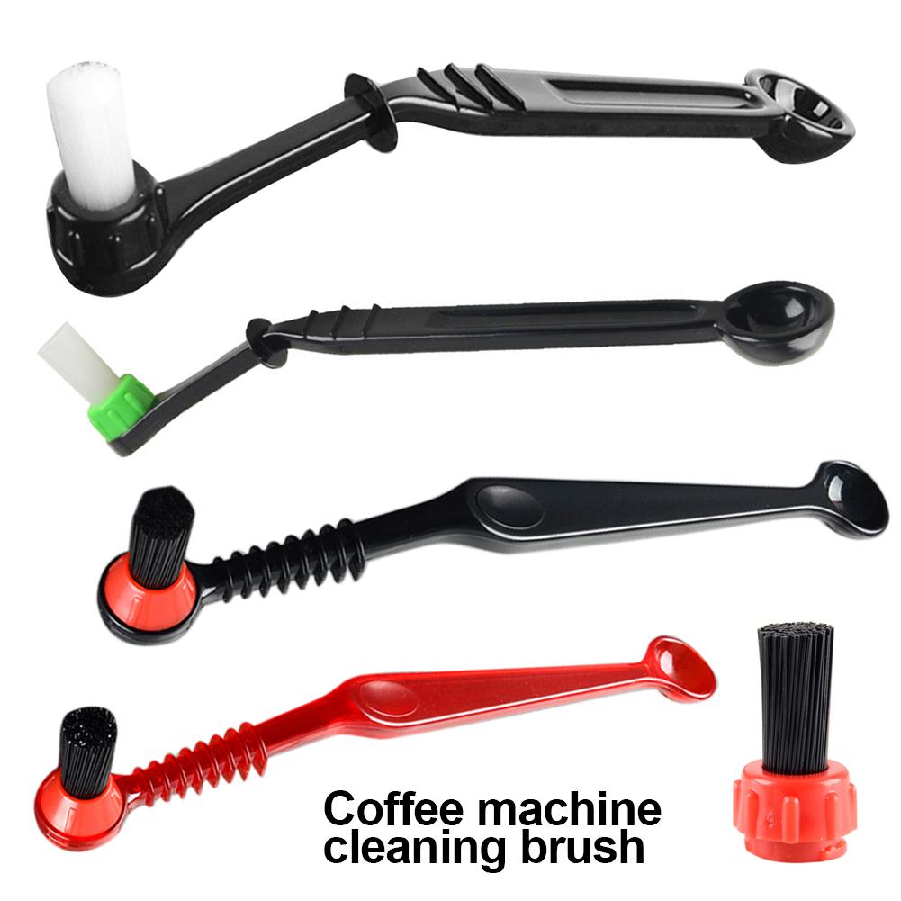 Kaffemaskin rengjøringsbørste kaffe espressomaskin rengjøringsbørste kaffe smuss rengjøringsbørste plasthåndtak rengjøringsverktøy