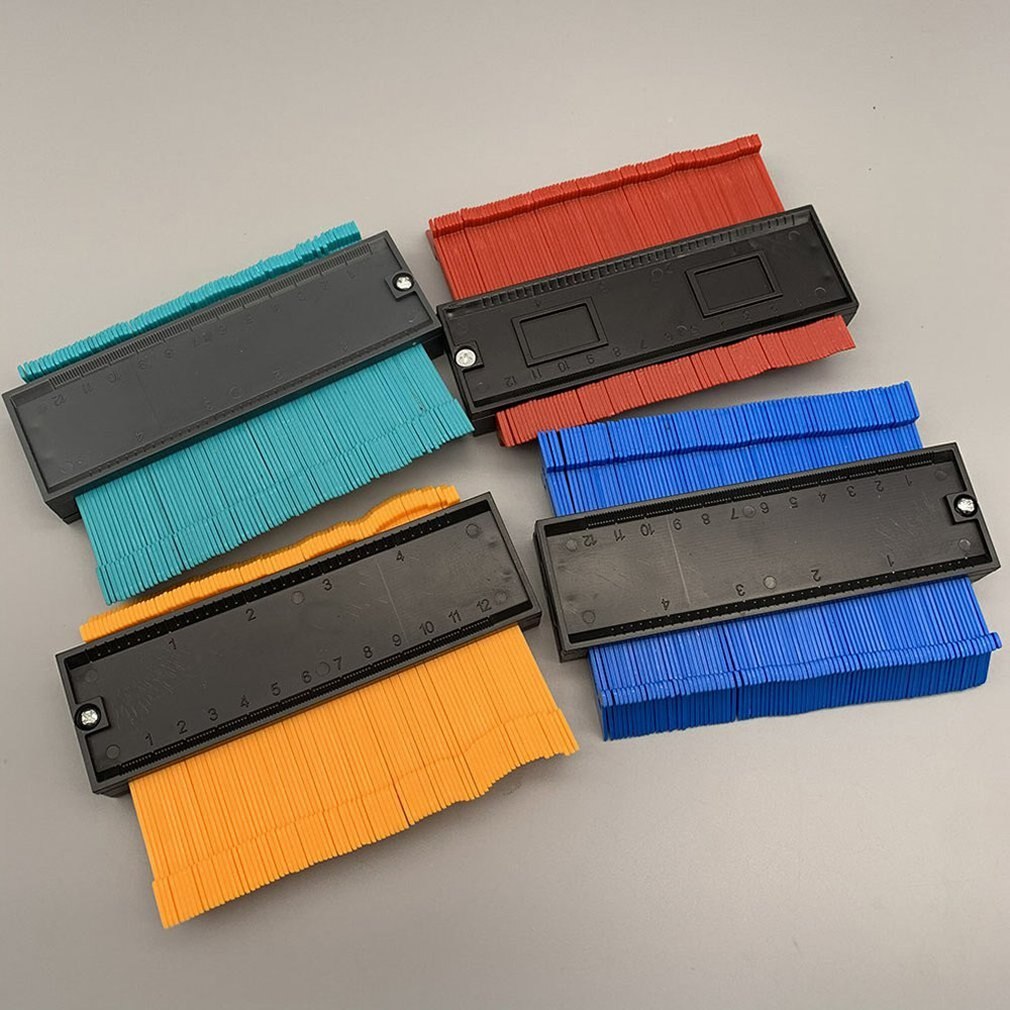 Contour Gauge Profile Tool irregular profile gauge radian ruler profile Radian ruler Shaper Copy ruler