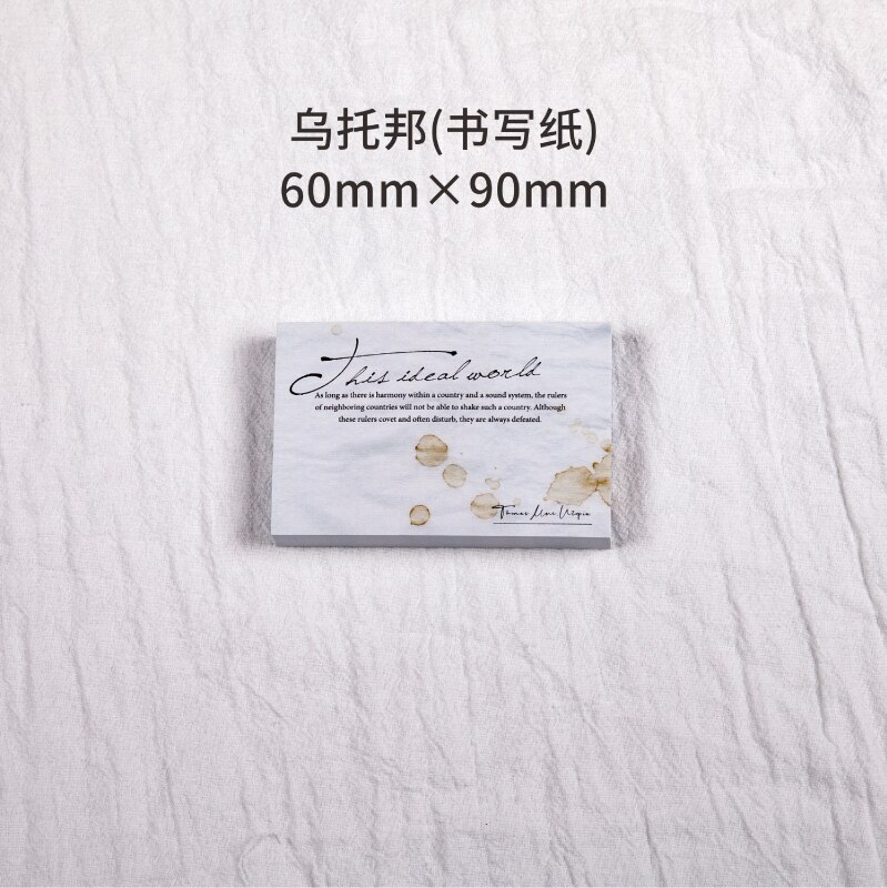 Englisch bücher Kraft Papier Beschreibbar Hinweis Papier DIY Kreative Müll Tagebuch Planer Handwerk Papier Scrapbooking Dekorative Handwerk Album