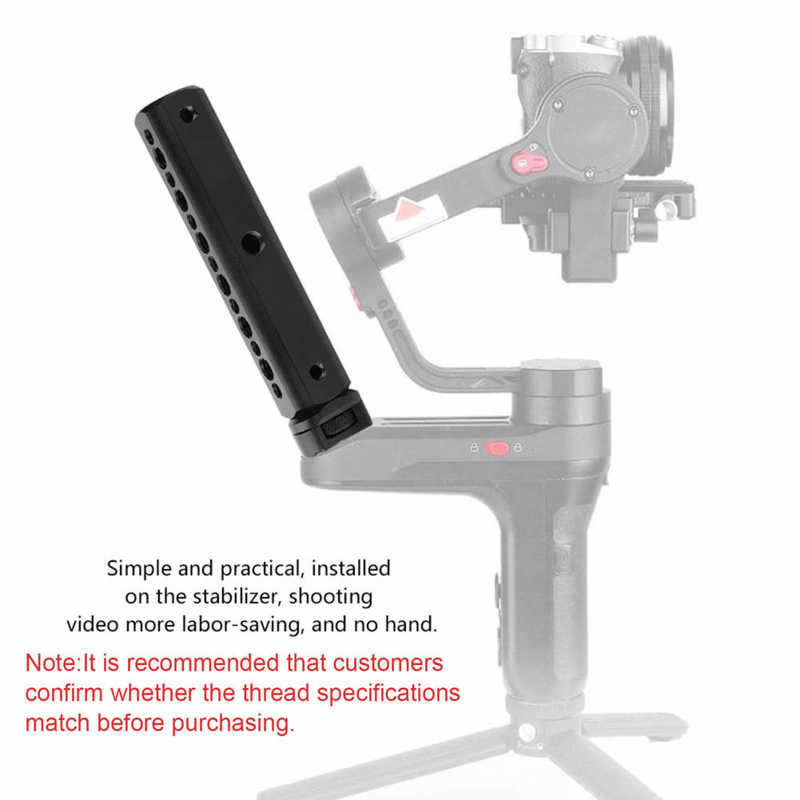 Aluminum Gimbal Handle Grip Handlebar Extended Support Monitor Mount For Zhiyun Weebill Lab Handheld Gimbal Stabilizer Handle