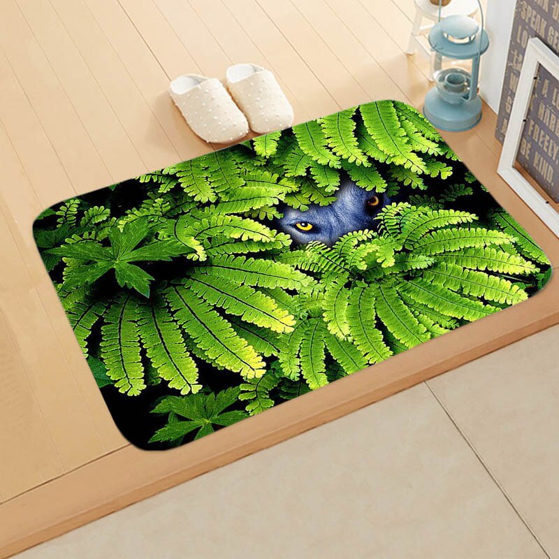 3D dinosaurus print deur mat zachte rand deur mat slaapkamer deur vloer gang mat 40*60cm: 5